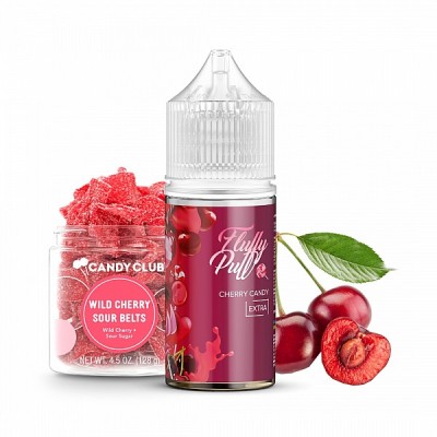 (32974) Fluffy Puff Cherry Candy Extra (Вишнева Цукерка)