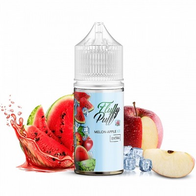 (32978) Fluffy Puff Watermelon Apple Ice Extra (Кавун Яблуко Лід)