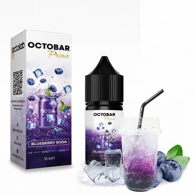 (32957) Octobar Prime Blueberry Soda (Чорничний Лимонад)